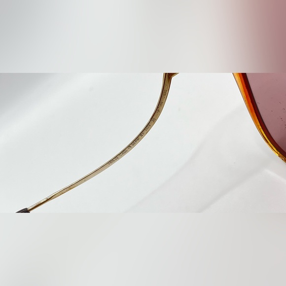 Vintage Viennaline 1479 Brown Oval Sunglasses Frames Only - Picture 8 of 8